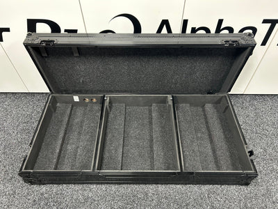 UDG Ultimate Flight Case Set for Pioneer DJ CDJ-3000 & DJM-A9 Black with No Shelf - Pre Owned - Deck Converters