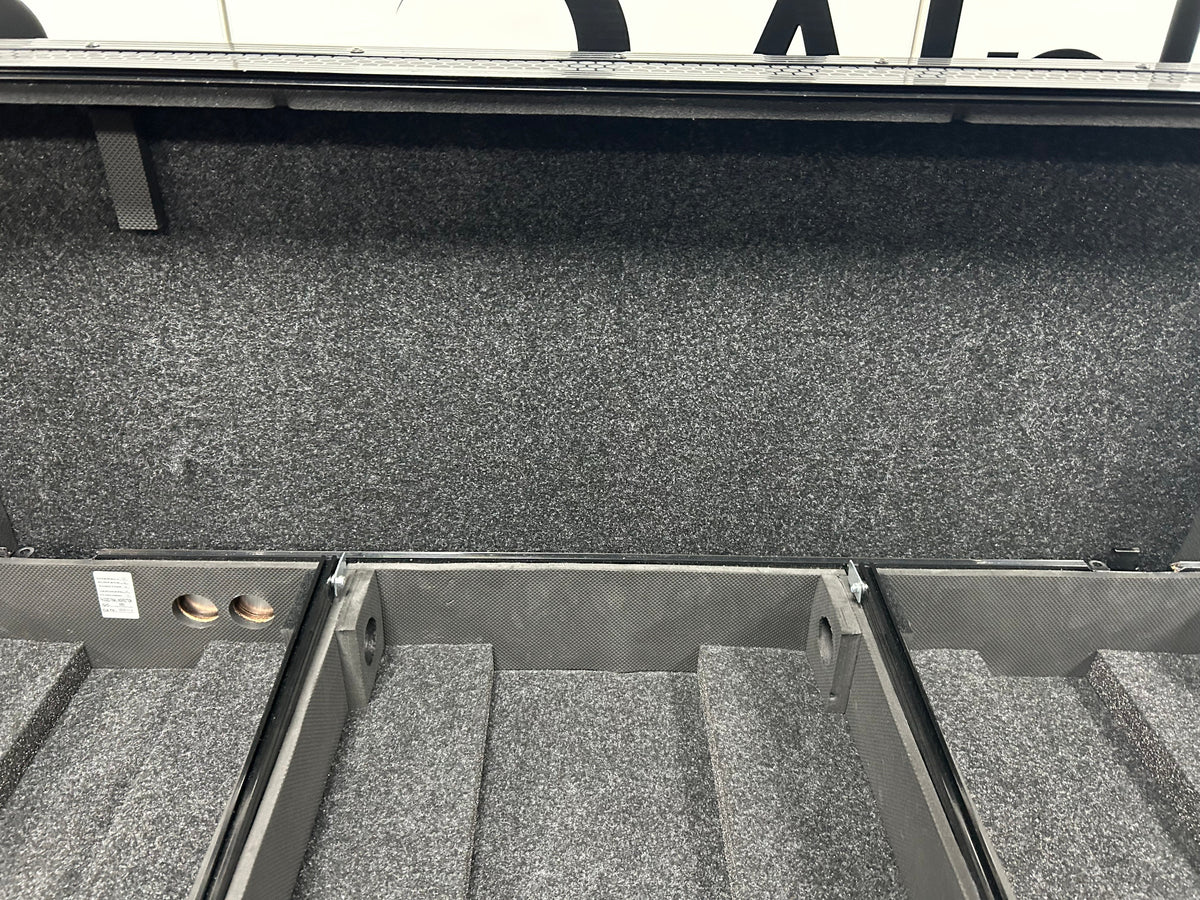 UDG Ultimate Flight Case Set for Pioneer DJ CDJ-3000 & DJM-A9 Black with No Shelf - Pre Owned - Deck Converters