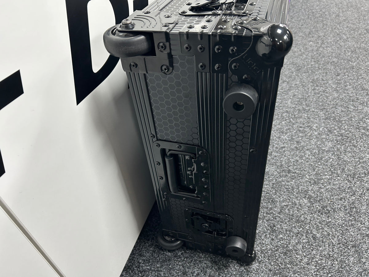 UDG Ultimate Flight Case Set for Pioneer DJ CDJ-3000 & DJM-A9 Black with No Shelf - Pre Owned - Deck Converters