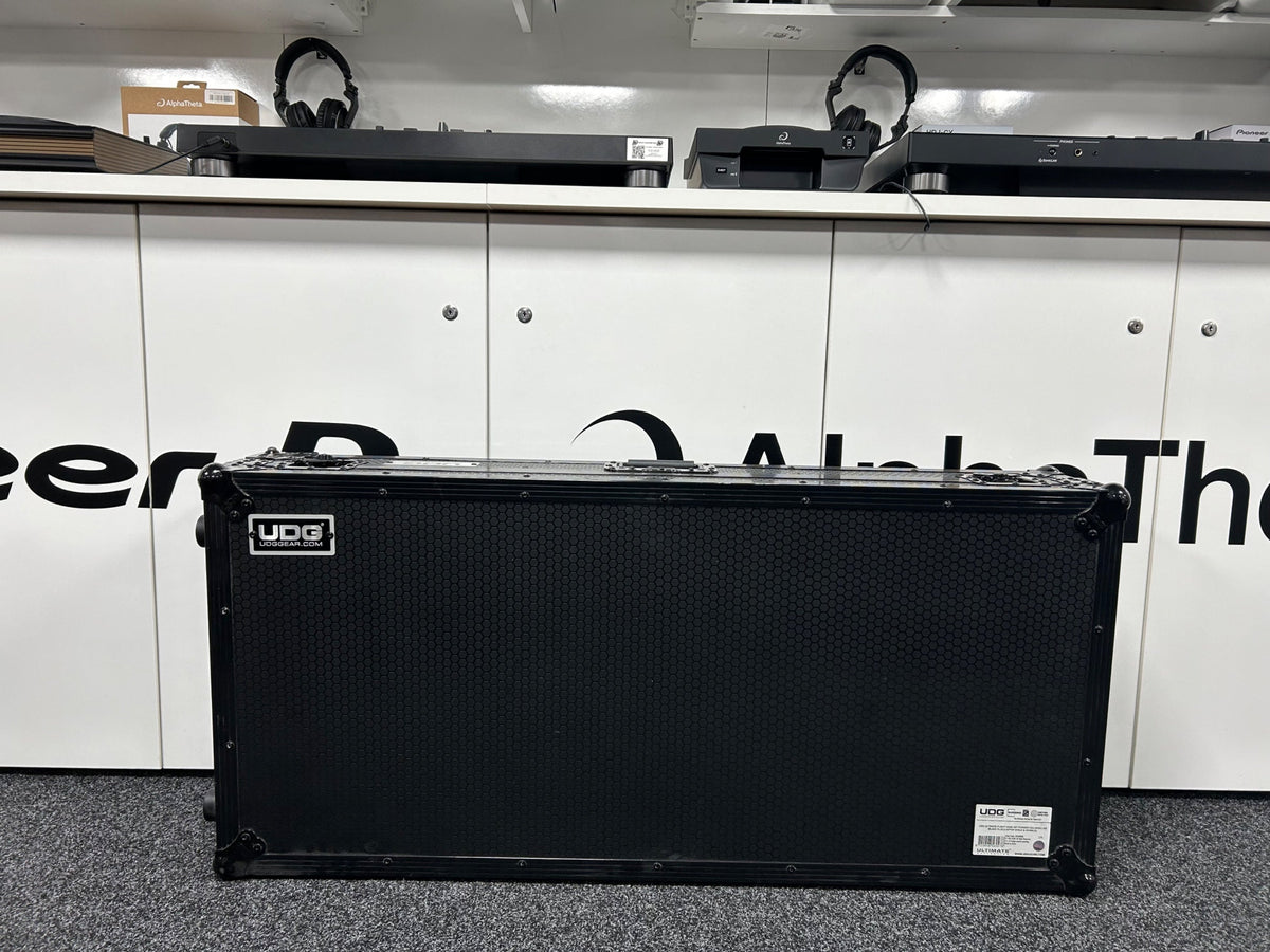 UDG Ultimate Flight Case Set for Pioneer DJ CDJ-3000 & DJM-A9 Black with No Shelf - Pre Owned - Deck Converters