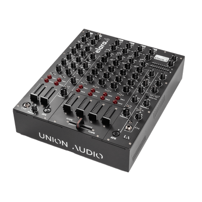 Union Audio ELARA.6 Linear 6 Channel Linear Mixer - Black - Deck Converters