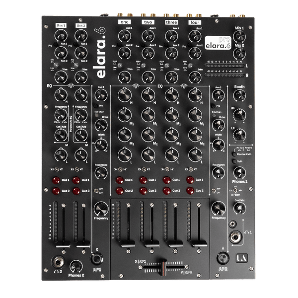Union Audio ELARA.6 Linear 6 Channel Linear Mixer - Black – Deck Converters
