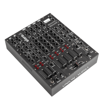Union Audio ELARA.6 Linear 6 Channel Linear Mixer - Black - Deck Converters
