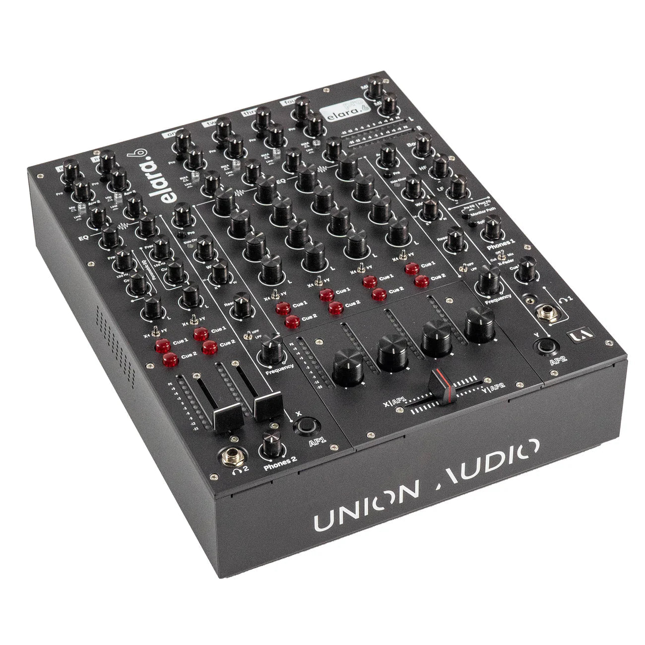 Union Audio ELARA.6 Rotary 6 - Channel Rotary Mixer - Black - Deck Converters