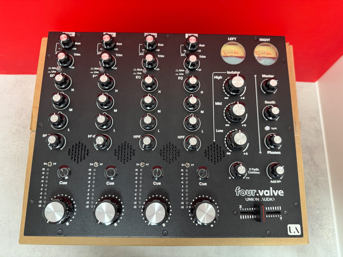 Union Audio FOUR-VALVE Rotary DJ Mixer - Pre Owned - Deck Converters