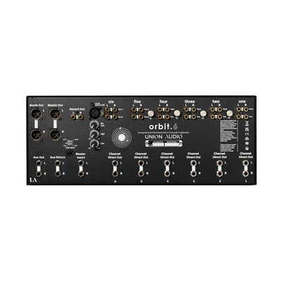 Union Audio ORBIT.6 Rotary DJ Mixer - Deck Converters